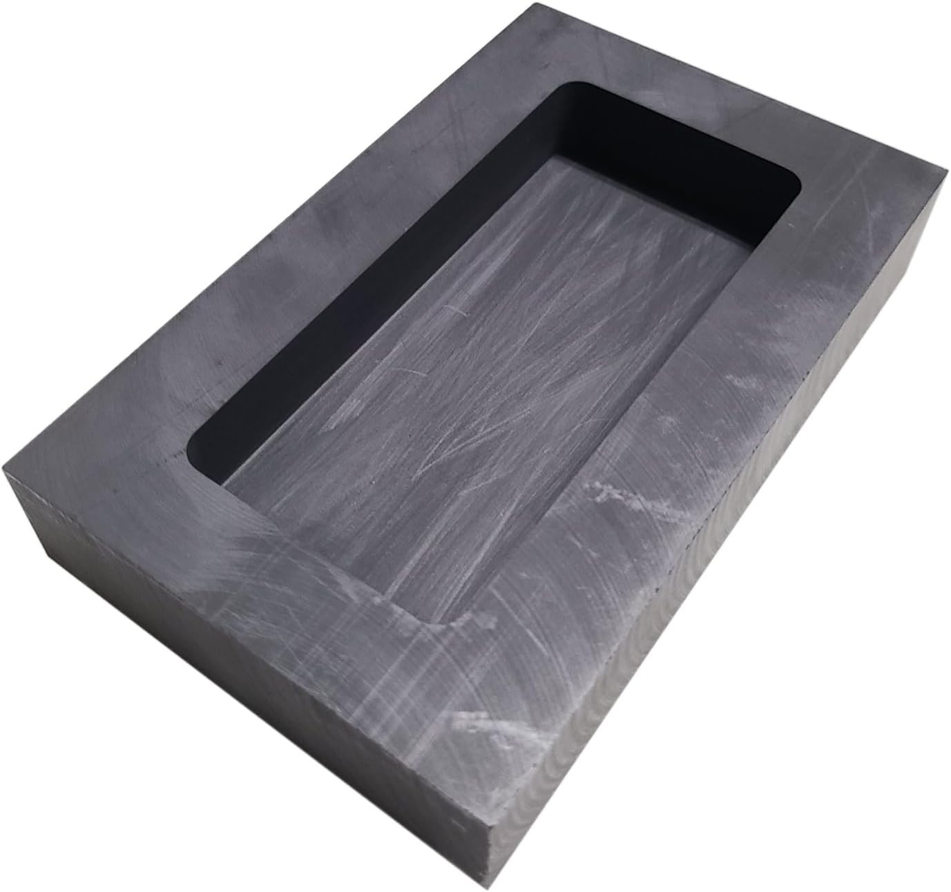 Multi-Purpose Graphite Crucible for Gold & Silver Casting - 5.91 x 3.66 in