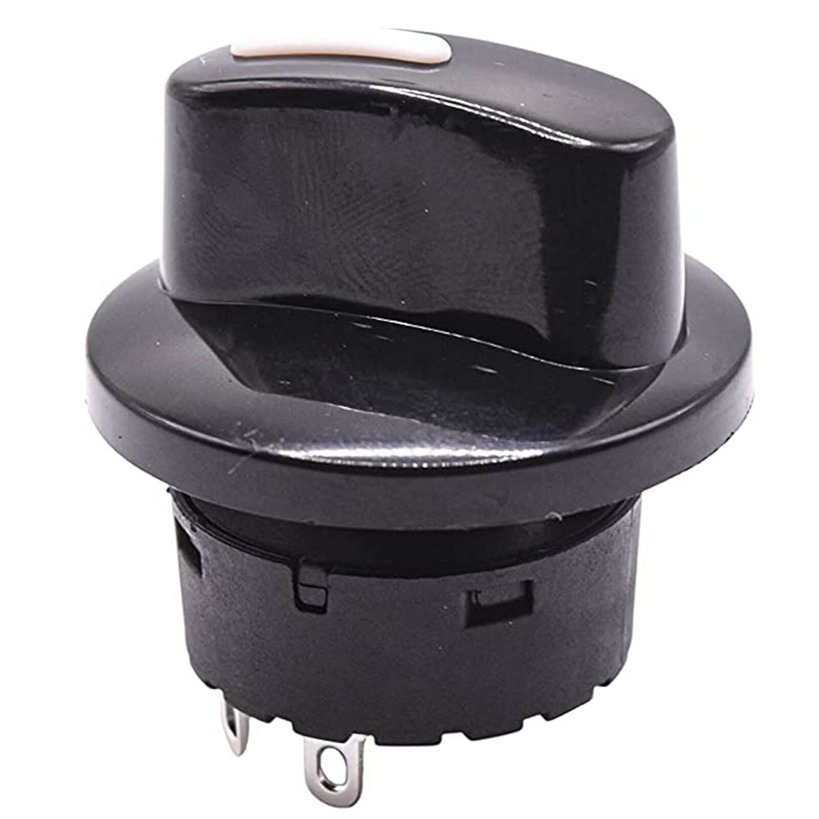 HQRP Rotary Switch with Knob 120V 8A 1-Pole 2-Way SPDT