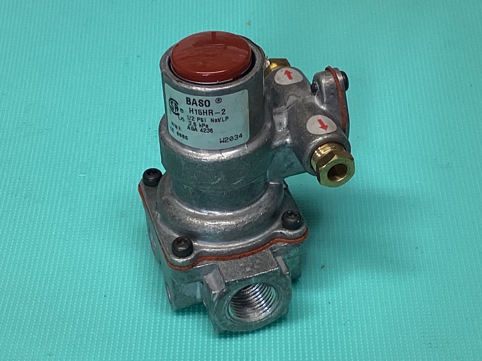 Baso H15HR-2 Garland Range 1415703 Oven Gas Pilot Safety Valve - Basso H15HR-2
