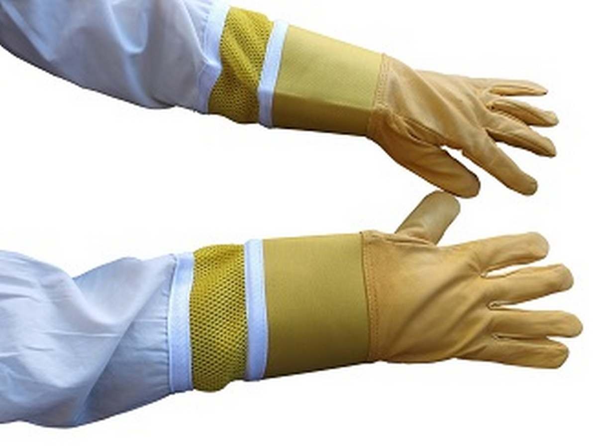 GLOVES BEEKEEPING BEE GLOVES HEAVY DUTY LEATHER BEEKEEPING GLOVES