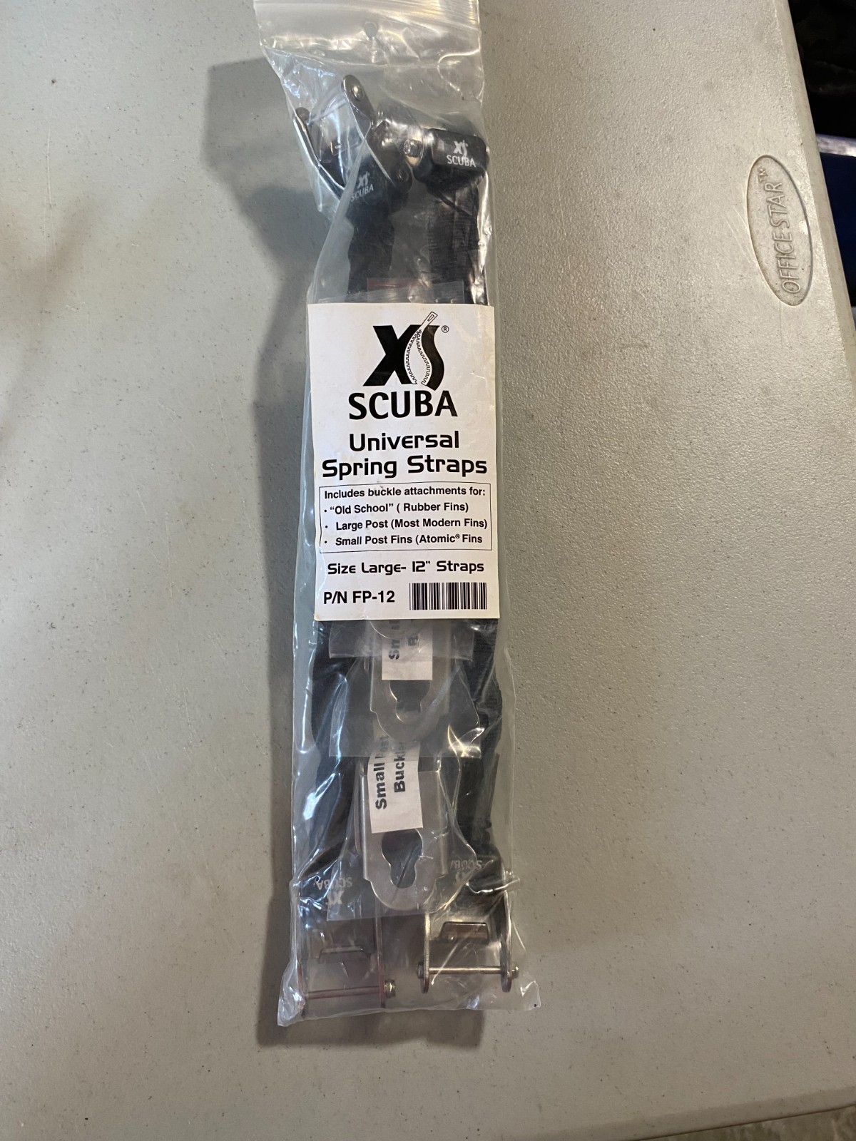 scuba - spring straps