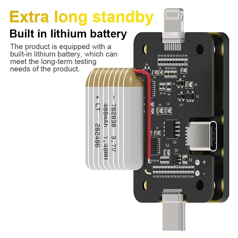 Tail Insertion Tester Detector Type-C Lightning Interface for Phone Repair Tools
