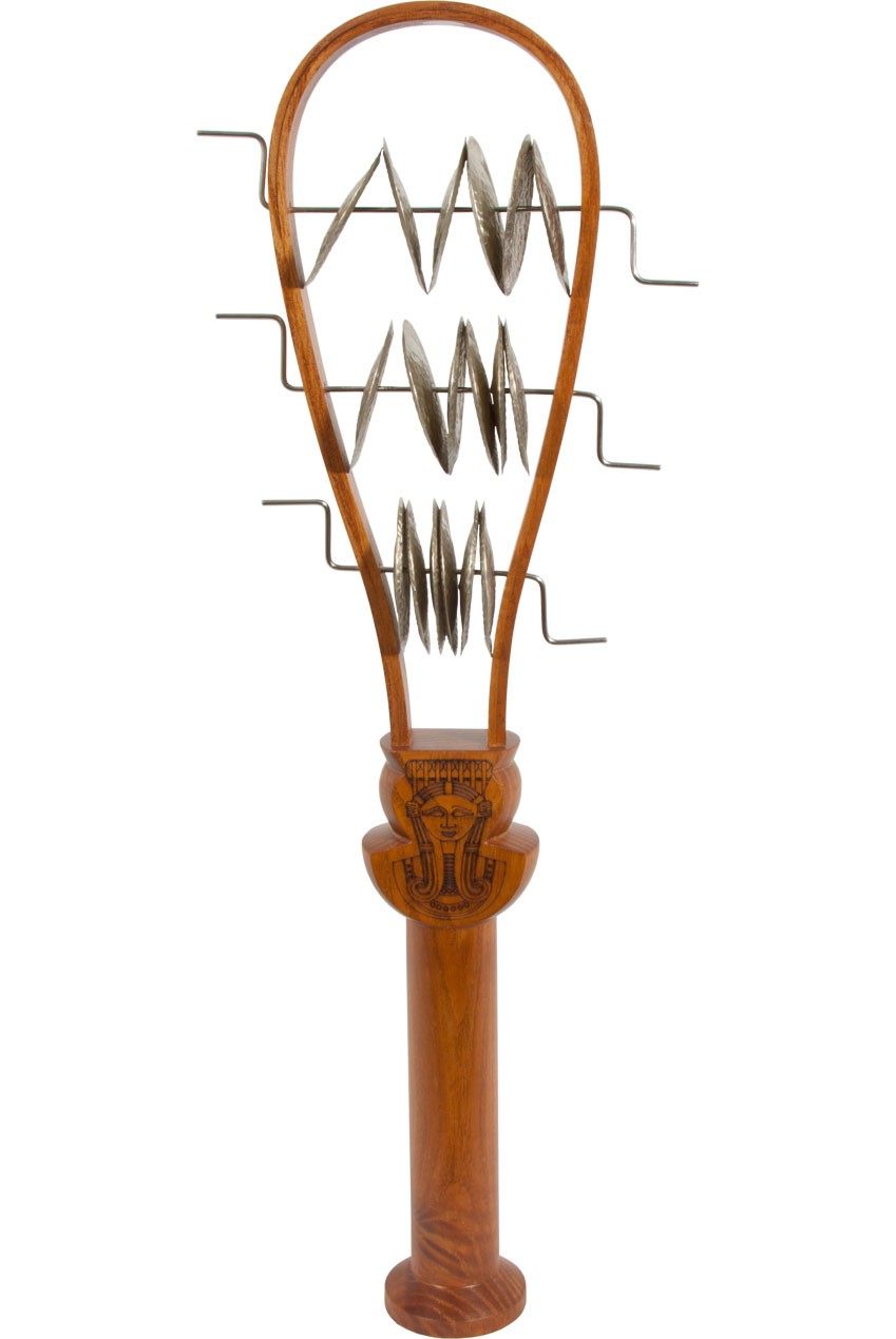 Tahya Ceremonial Systrum Shaker Percussion - Red Cedar