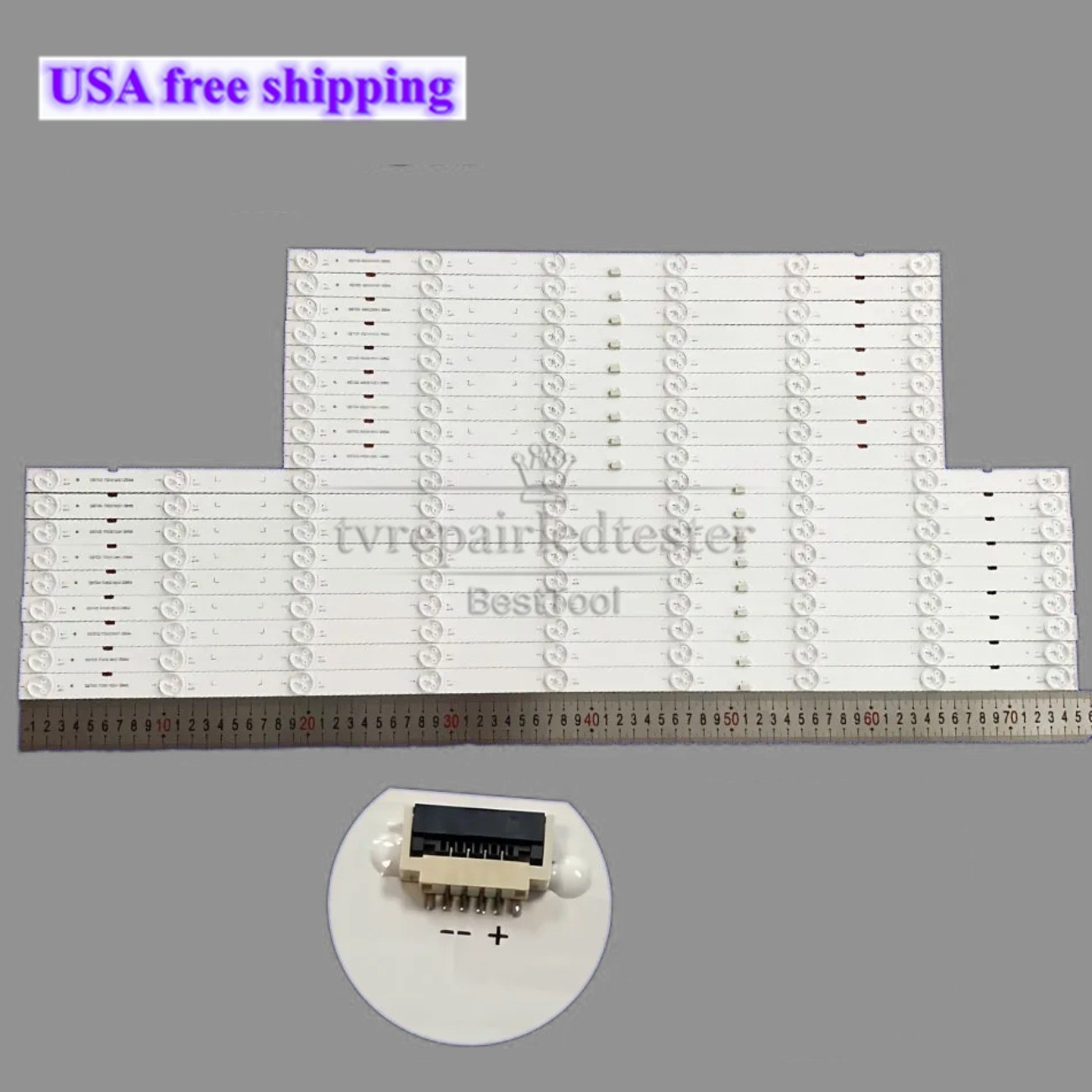 LED Backlight Bars(18) For SONY XBR-65X900E SBT65 65039D915SN0R YD7S650DND1B