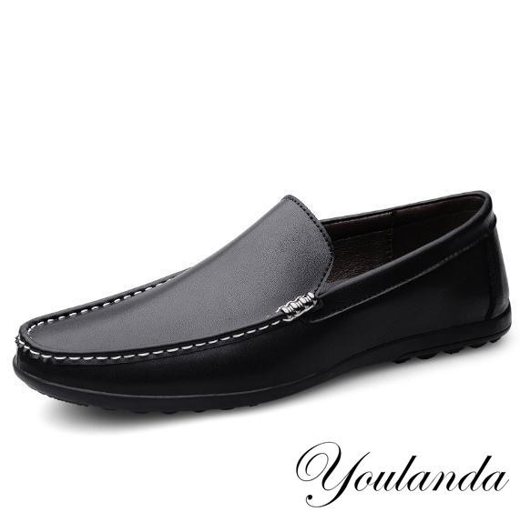 Oversize Men Round Toe Loafers Moccasins Flat Pumps Slip On Casual Driving Shoes