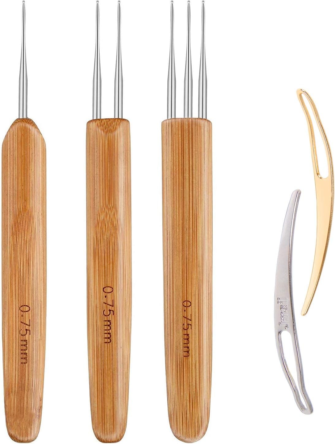 Dreadlock Crochet Hook Tool Hair Dreadlocks Needle Weaving for Braid Craft Locks