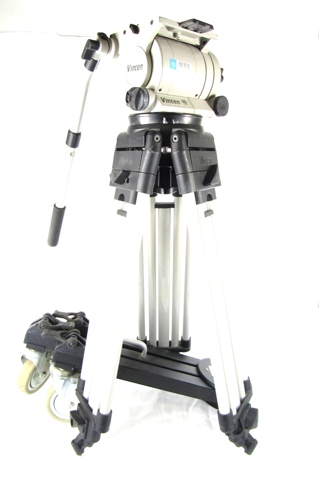 Vinten Vision 20 150mm Fluid Head 2-Stage Tripod w/ 3315 Dolly