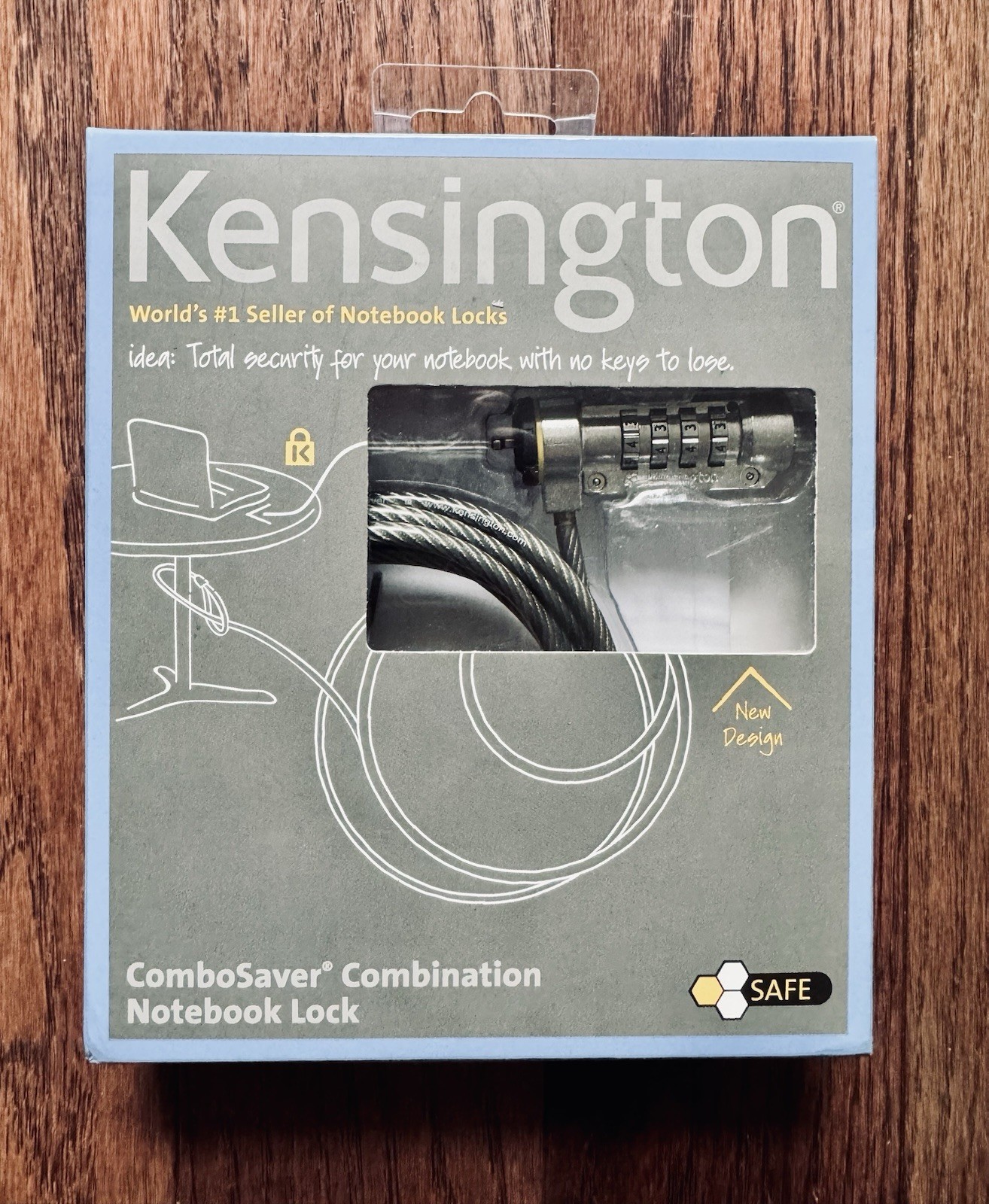 Kensington ComboSaver Combination Portable Notebook Laptop Lock K64561US NIB
