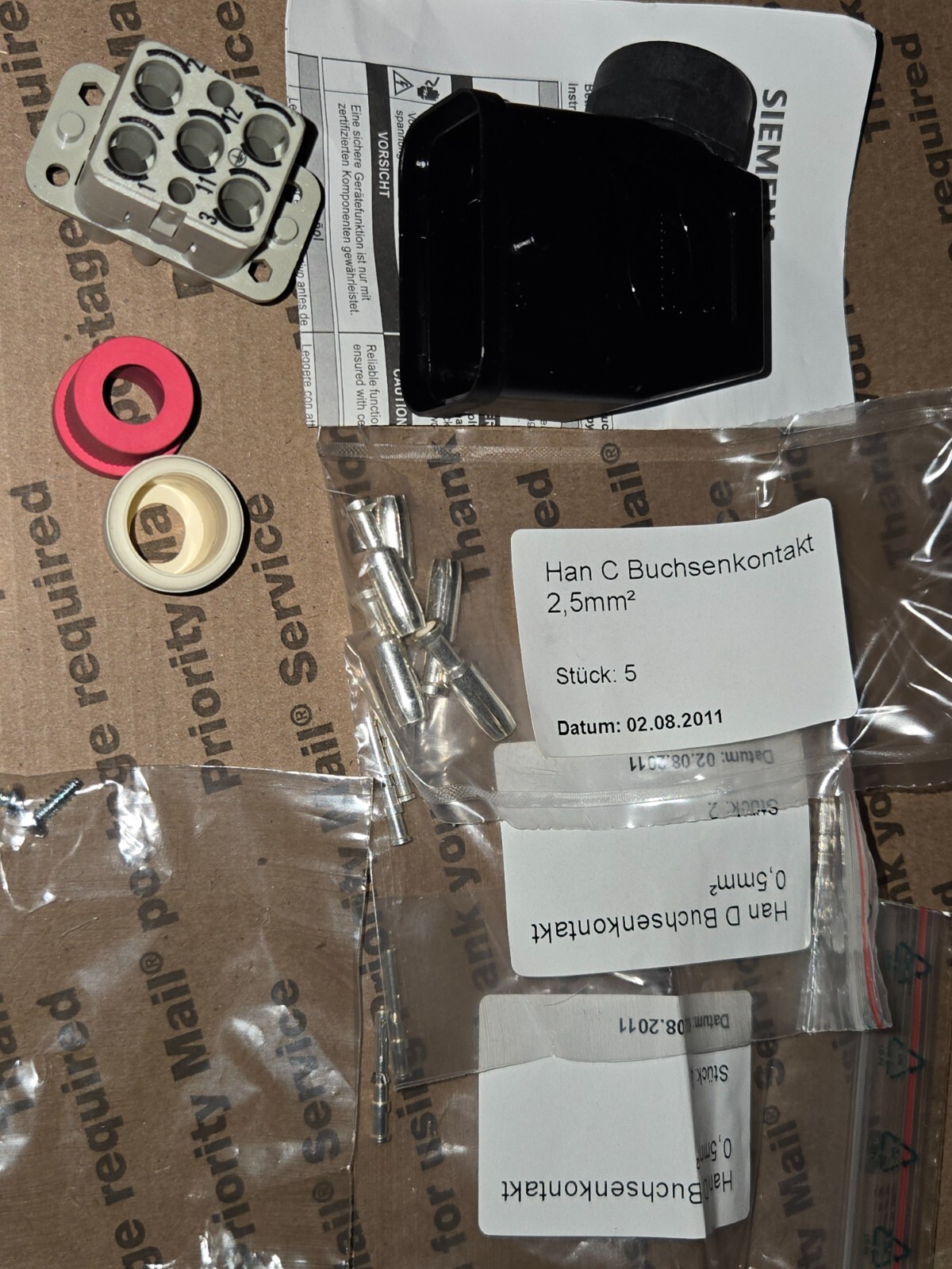 Siemens Plug Connector Set 3RK1911-2BE50 NOB