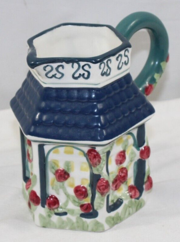 Cracker Barrel Victorian Houses Ceramic Creamer
