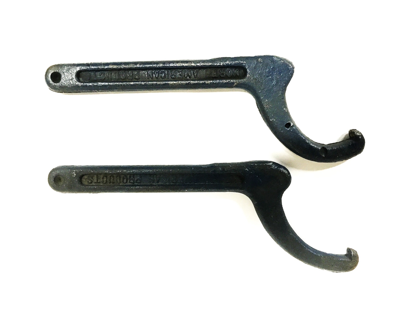 North America Products 3-1/4 inch Collet Hook Spanner Wrench [Lot of 2] USED