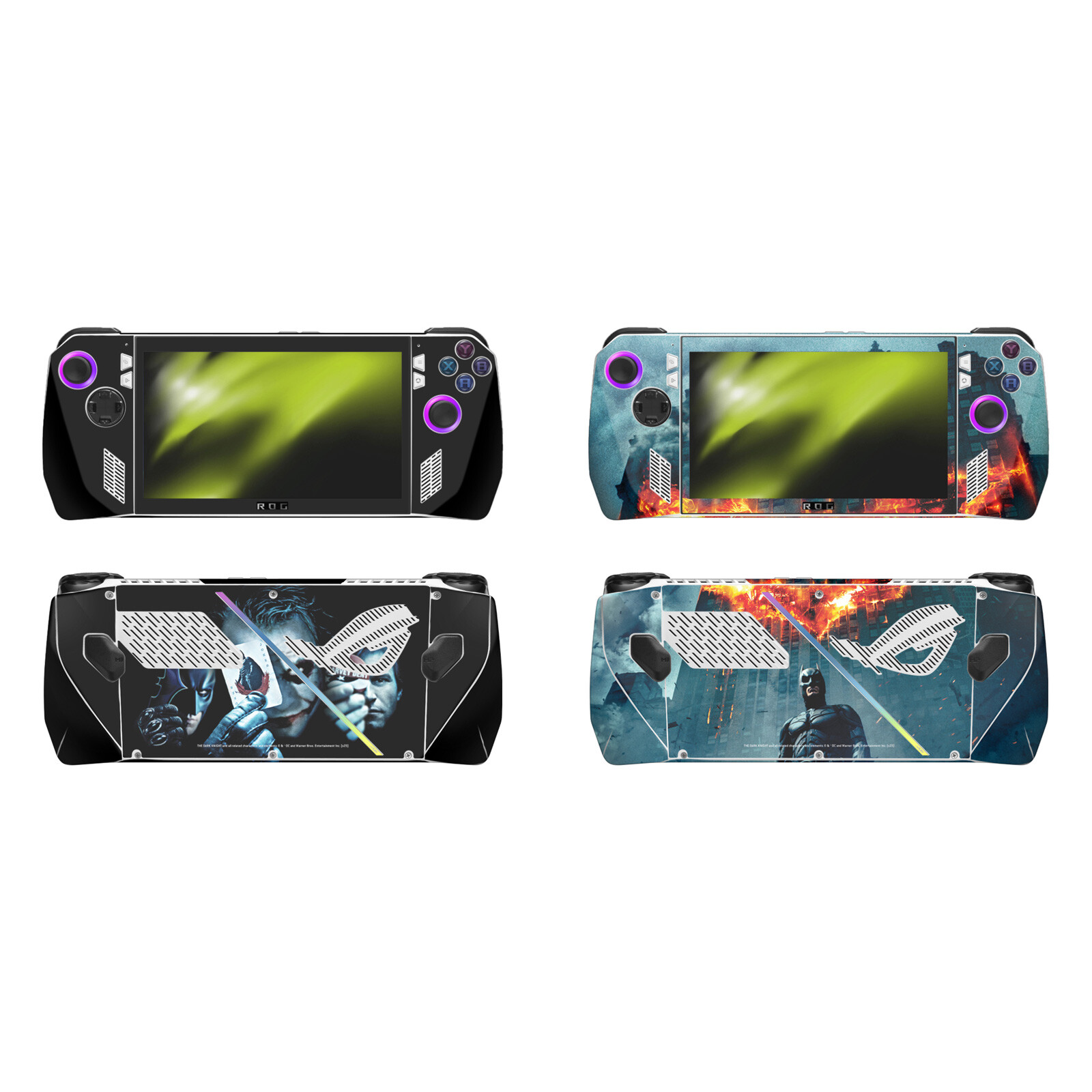 OFFICIAL THE DARK KNIGHT KEY ART VINYL STICKER SKIN DECAL FOR ASUS ROG ALLY