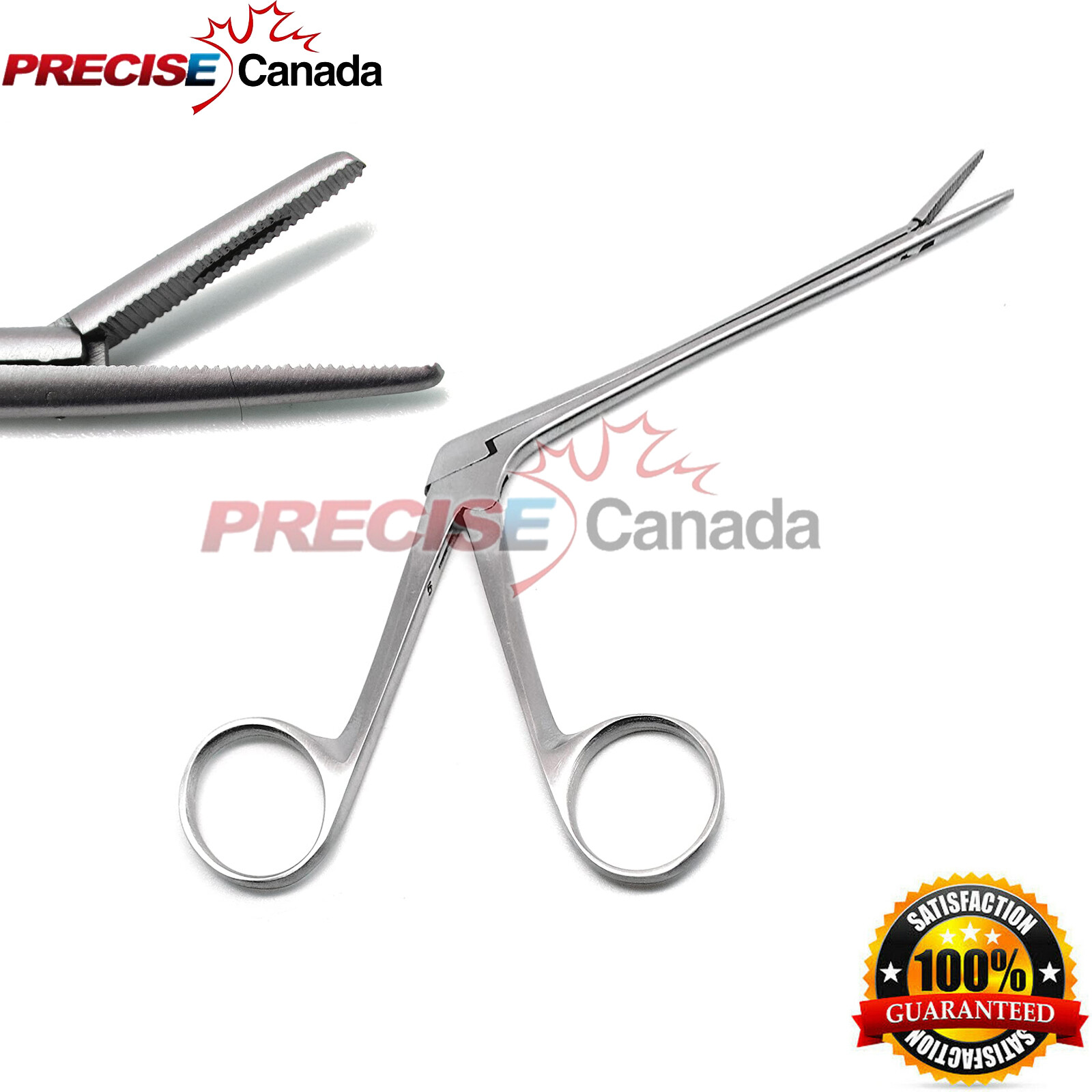 Alligator Ear Forceps Serrated 5'' ENT Surgical Instruments