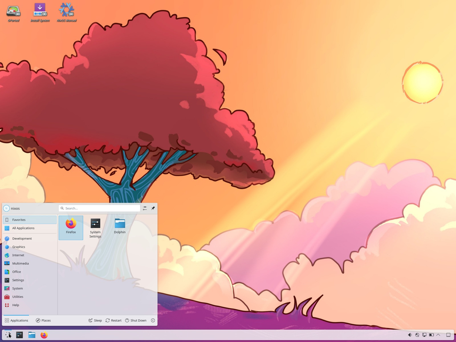NixOS LINUX 24.11 LIVE BOOTABLE USB INSTALLER 64bit GNOME NIX OS