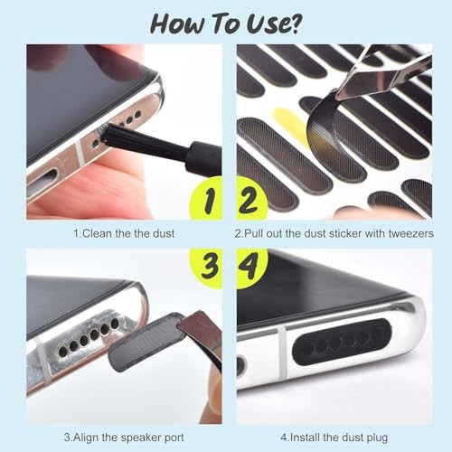 Phone Speaker Cover Phone Speaker Dustproof Stickers Phone Speaker Dust 120Pcs