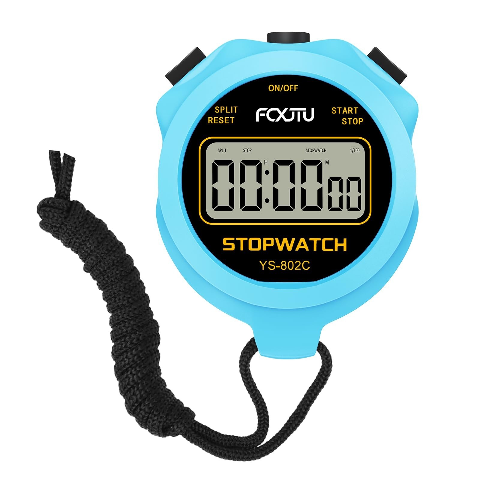 Digital Simple Stopwatch Timer, No Bells, No Alarm, Simple Basic Operation, S...