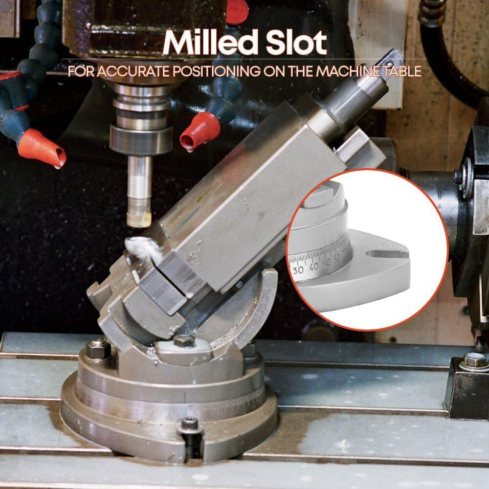 Vice 2 way - 2" Jaw Width, Angular vice Super Precision for Milling Machines