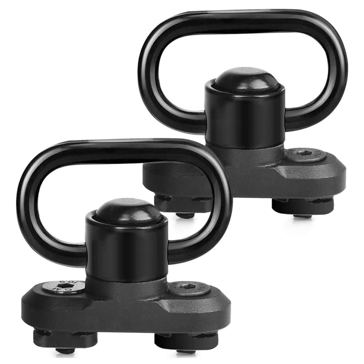 2PCS M-LOK MLOK Quick Release Sling Mount Push Button QD Sling Swivel Adaptor