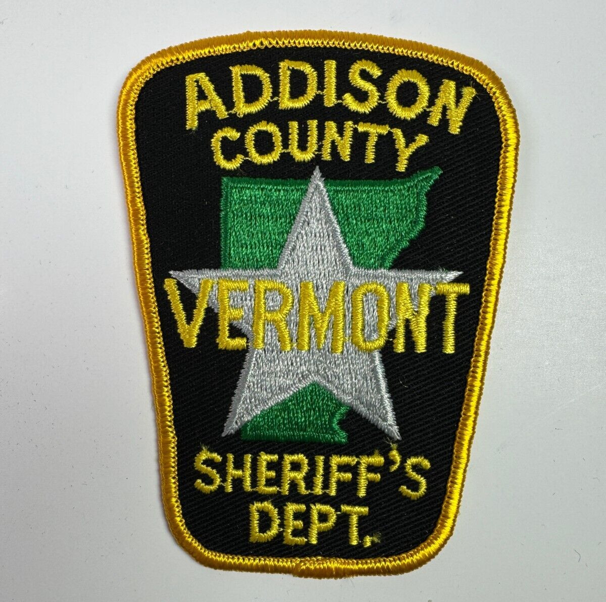 Addison County Sheriff Vermont VT Patch S7