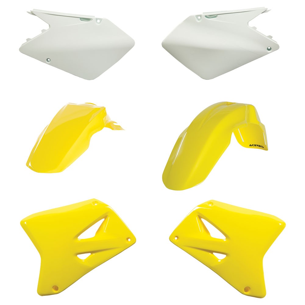 Acerbis Replica Plastic Kit Original 07/08 For Suzuki RM250 2003-2008