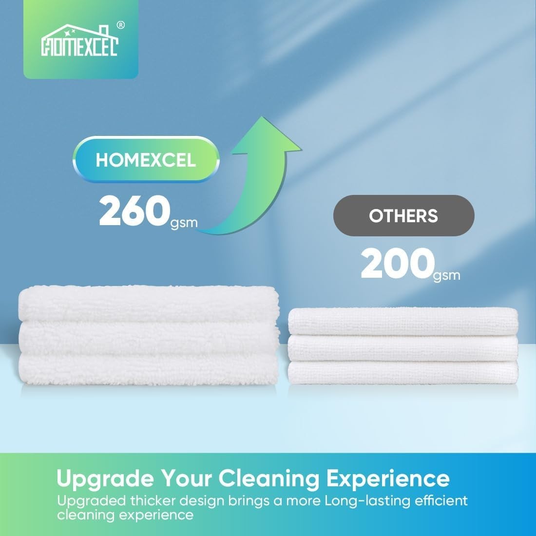 12 Pack Microfiber Cleaning Cloths - Lint-Free & Scratch-Free Elegance