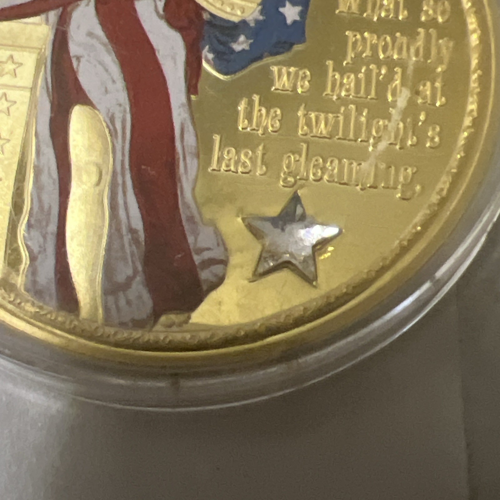 American Tribute Our National Anthem Token