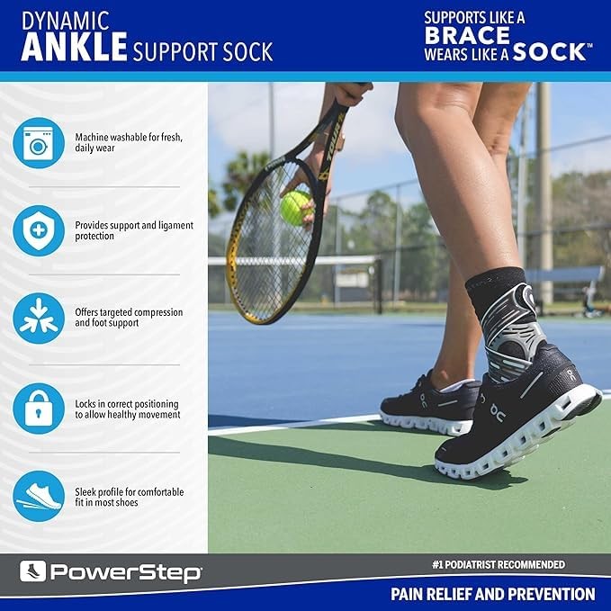 Right Ankle Support Sock Compression Brace Pain Relief Injury XL