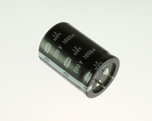 8x 1000uF 200V Snap In Mount Electrolytic Capacitor 1000mfd 200VDC 200 Volts 105