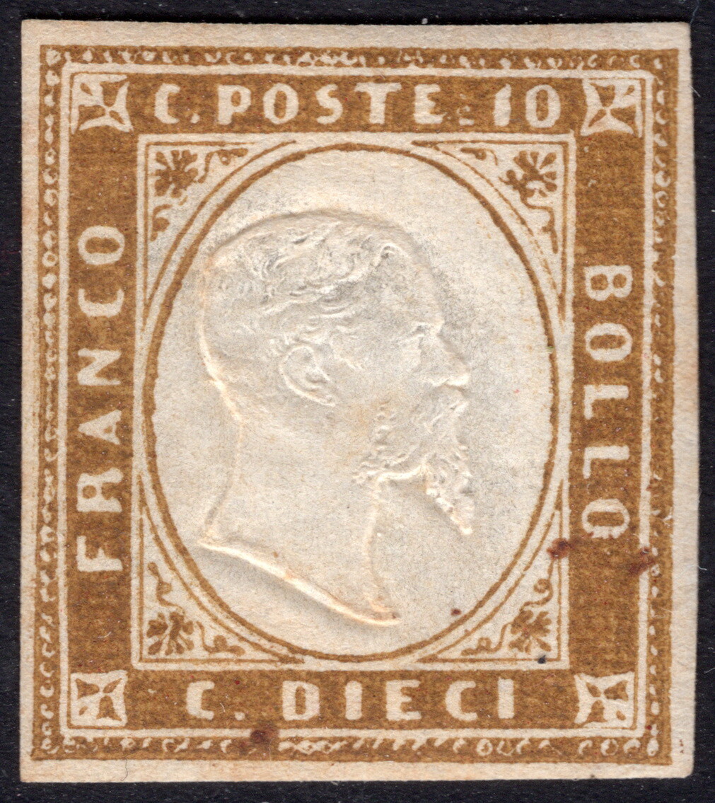 ITALIAN STATES SARDINIA BRUNO OLIVASTRO MH CLASSIFICATION HELMUTH AVI 14Cl