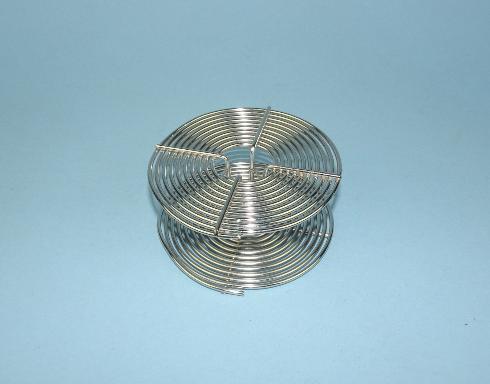 Darkroom equipment - stainless steel 35mm processing spiral. Appears unused.
