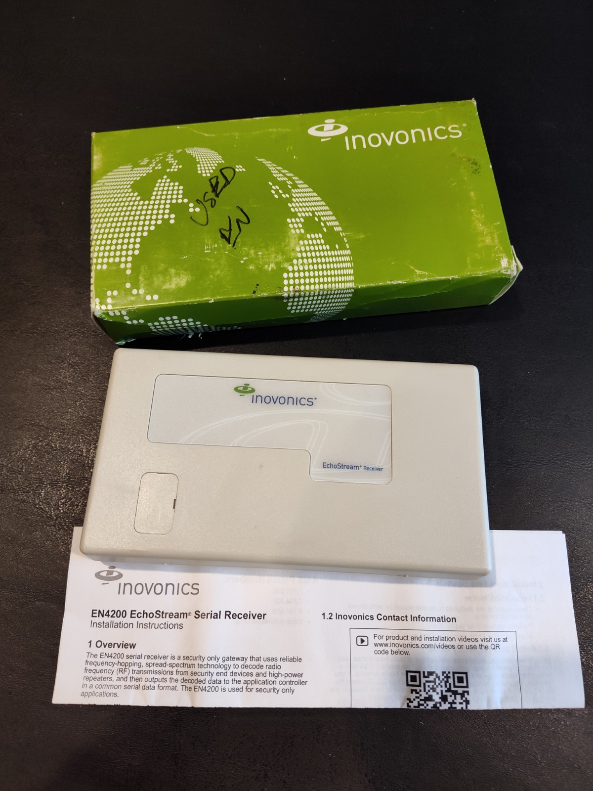 Used Inovonics EN4200 EchoStream Security Only Serial Receiver.