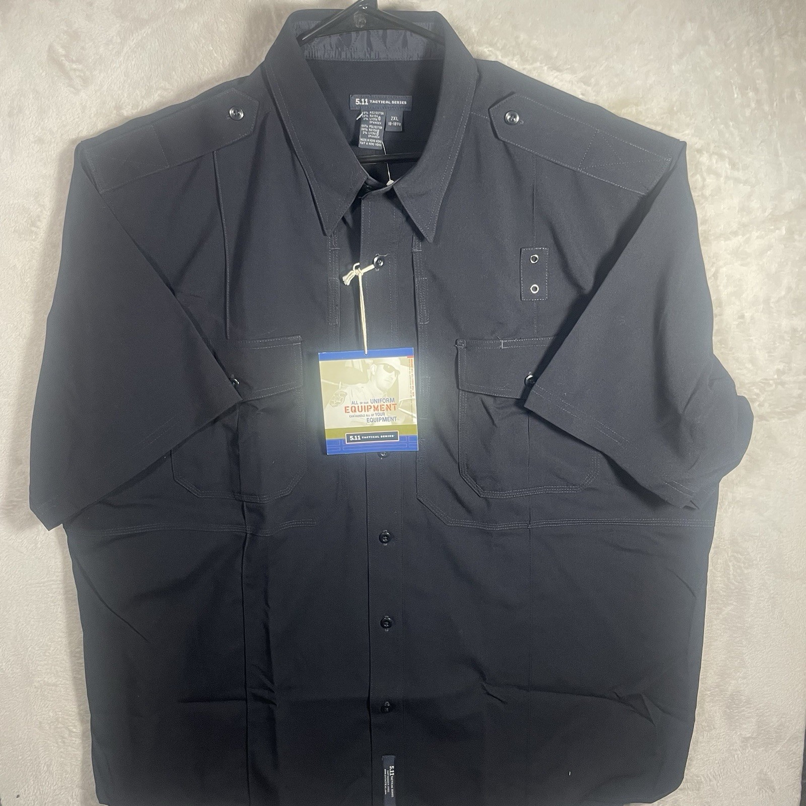 5.11 Tactical PDU Uniform Shirt Adult XXL Black Mens 2541