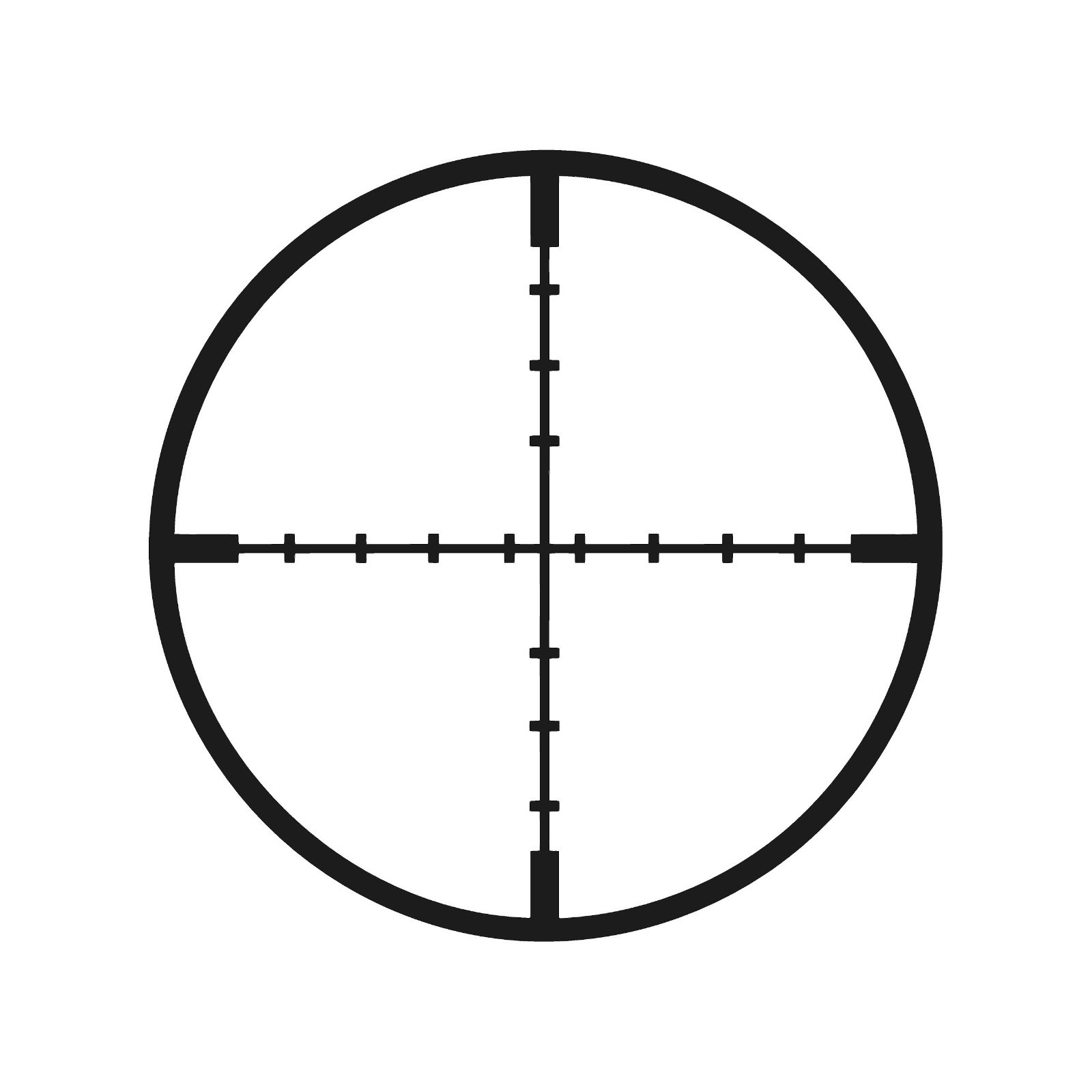 Crosshair Vinyl Sticker Decal Crosshairs Military Sniper Hunt