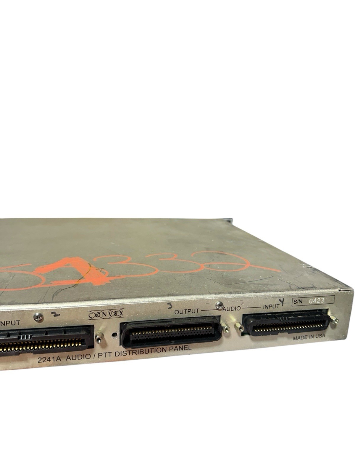 Convex 2241A AUDIO / PTT Distribution Panel Power Tested
