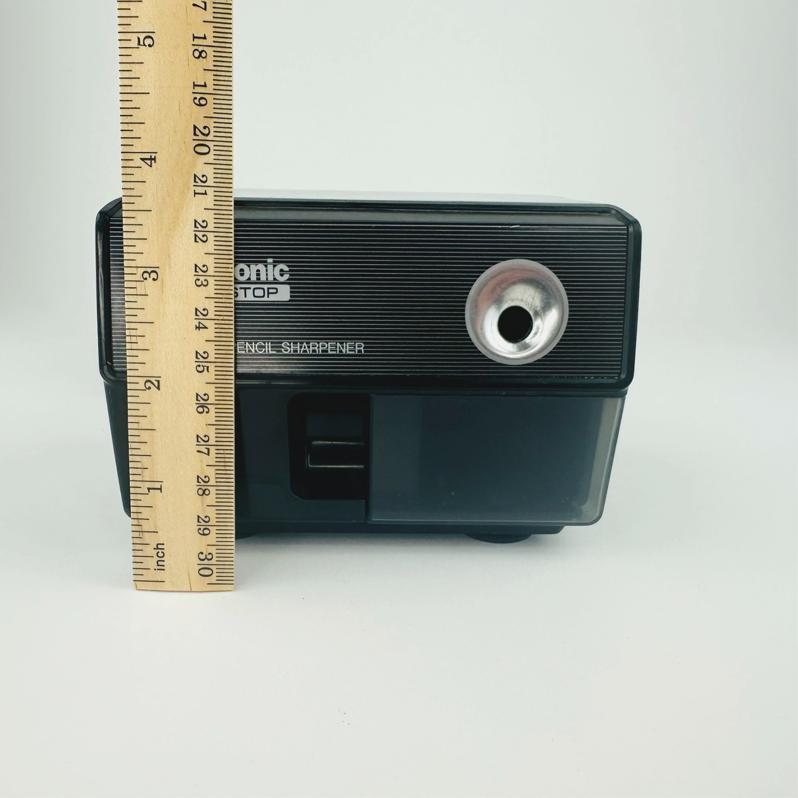 Panasonic KP-110 Auto Stop Black Electric Pencil Sharpener, Tested and Working