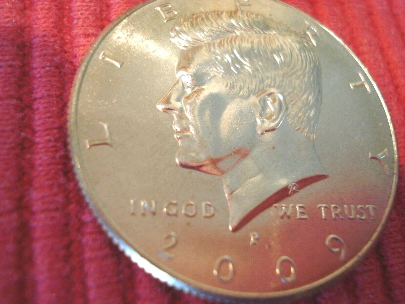 2009 P Kennedy BU Half Dollar Flashy with low shp
