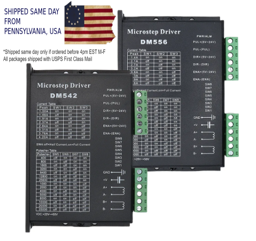 Stepping Motor Driver Stepper Driver 60V 2 Phase Microstep Driver Dm556