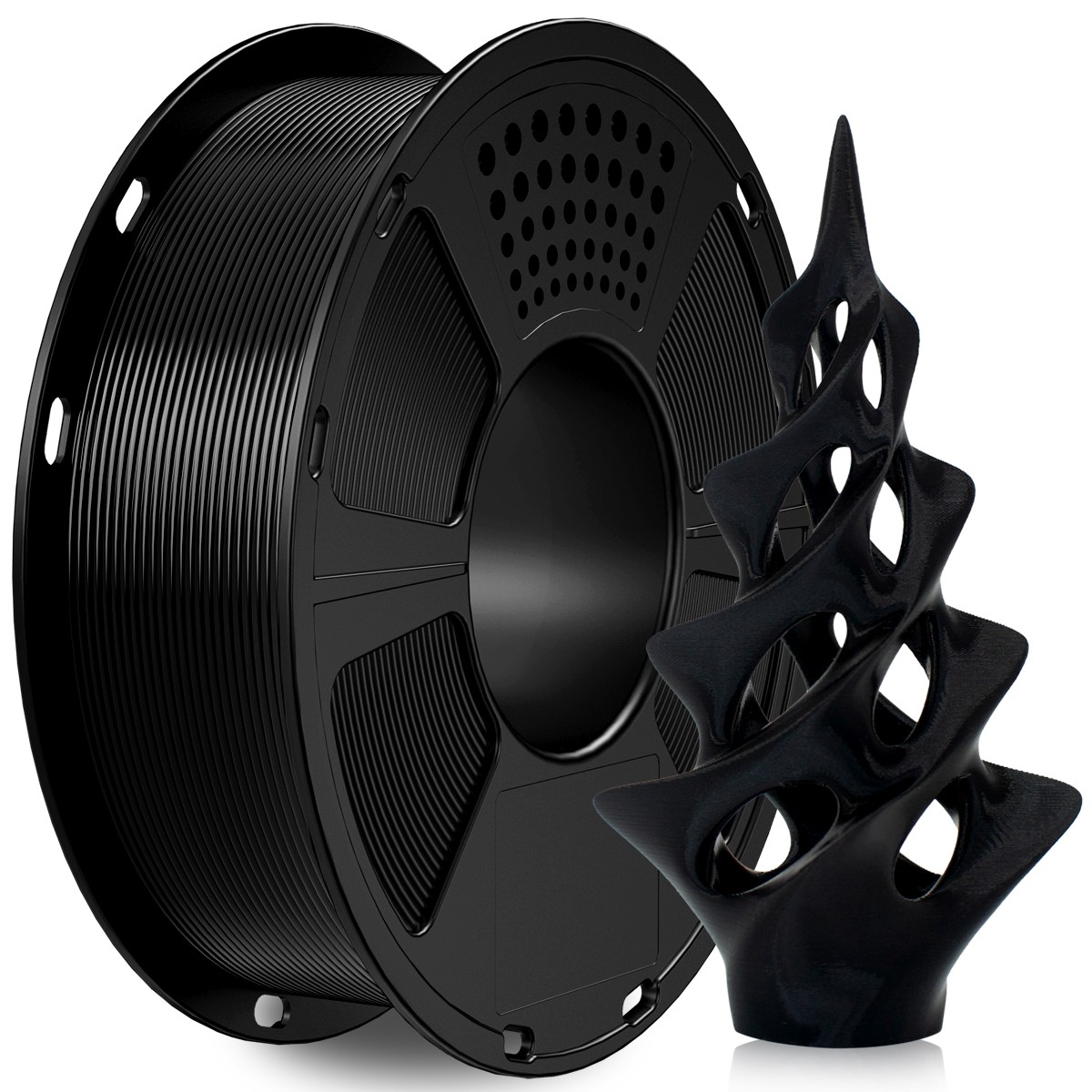 Geeetech PETG Black 3D Printer Filament 1.75mm 1kg (2.2lbs) 1 Spool Consumables
