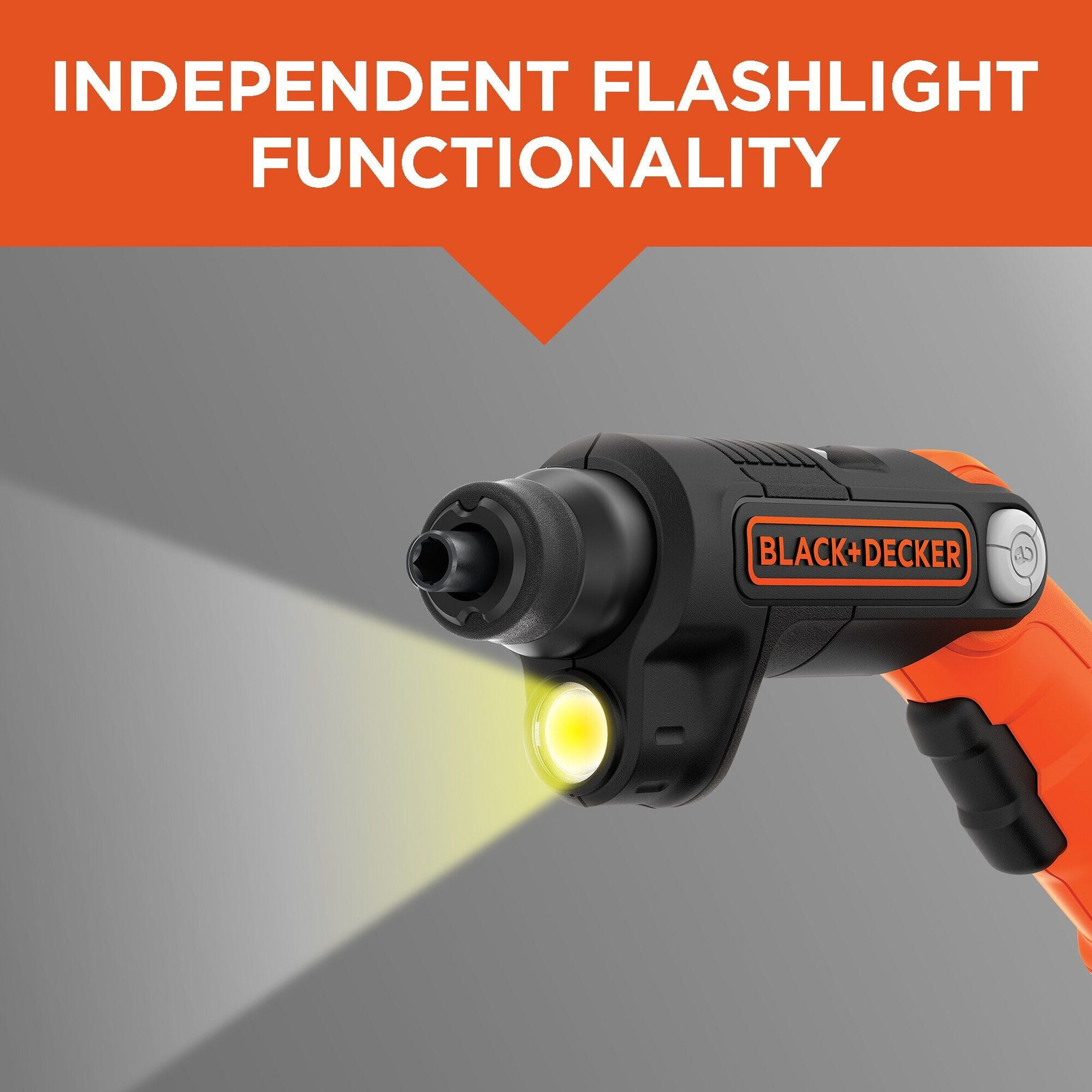 BLACK+DECKER 4V Max* Lithium Ion Lightdriver Cordless Screwdriver - BDCSFL20C