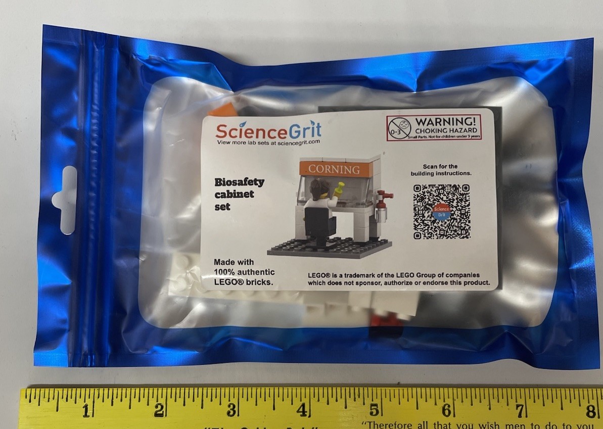 Lego Science Biosafty Cabnet Set Special Made For Corning Rare