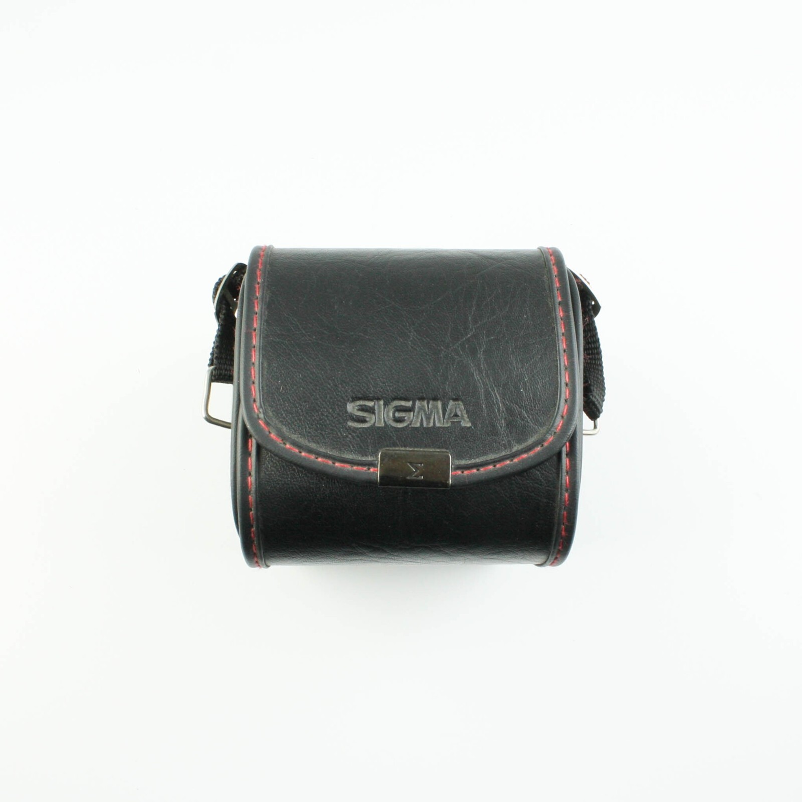 Sigma NC-02 Black Leather Lens Case - Padded Lens Bag