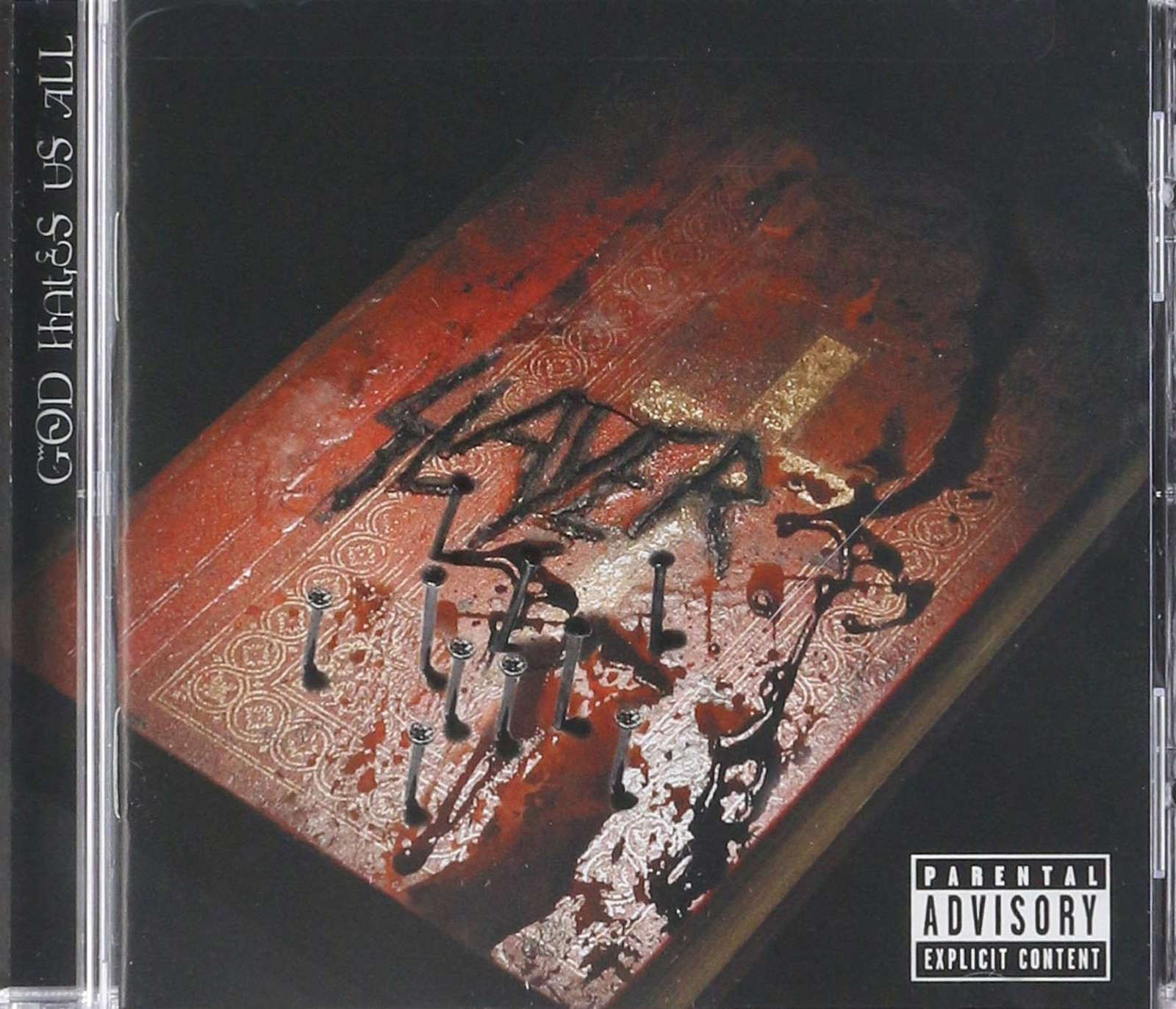Slayer God Hates Us All Album Explicit Lyrics Heavy Metal Music CD