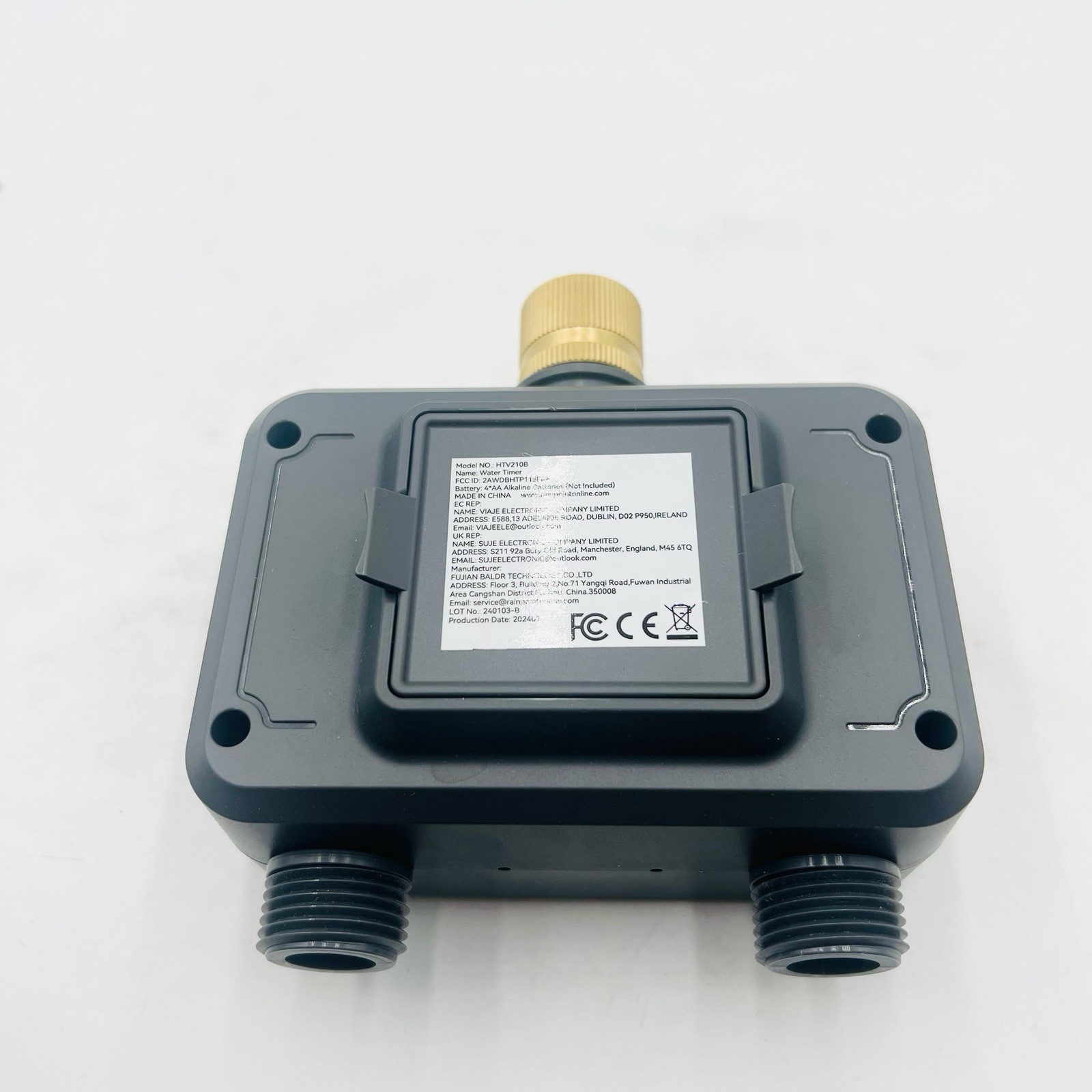 RAINPOINT 2-Zone Water Timer with Hub Model No. HTV210B