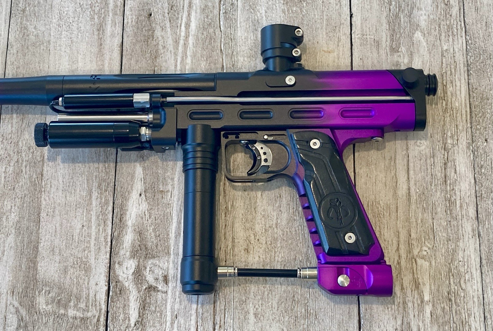 Meteor 2000 V2 Custom Arc Ano All the Good Bits Autococker Paintball Marker