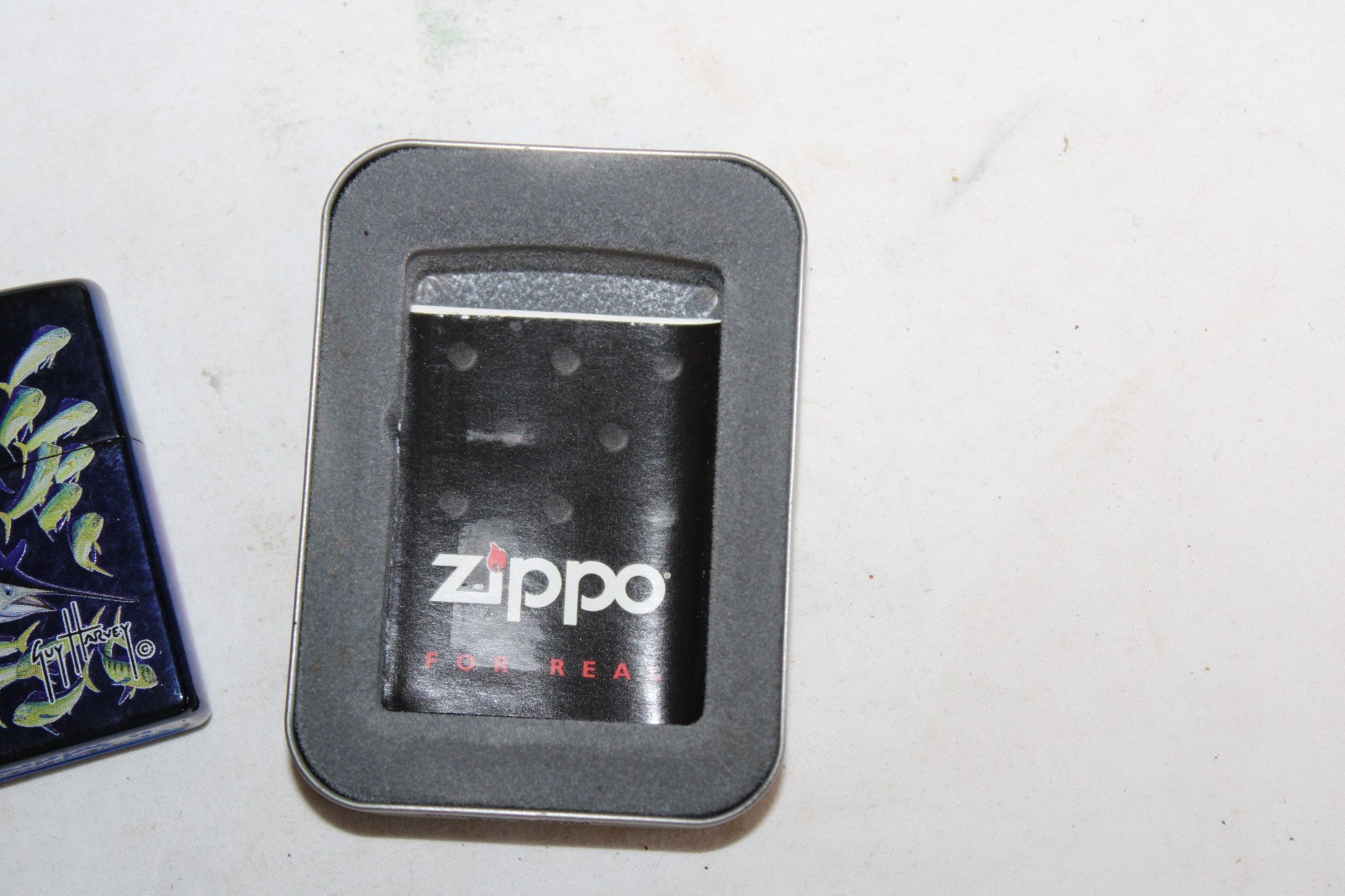 ZIPPO 2003 GUY HARVEY MARLIN SEALED / UNFIRED IN BOX