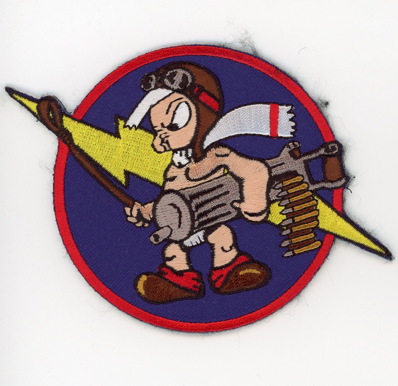 PATCH USAF A-10 303rd FS KC HAWGS HERITAGE SEW ON PARCHE