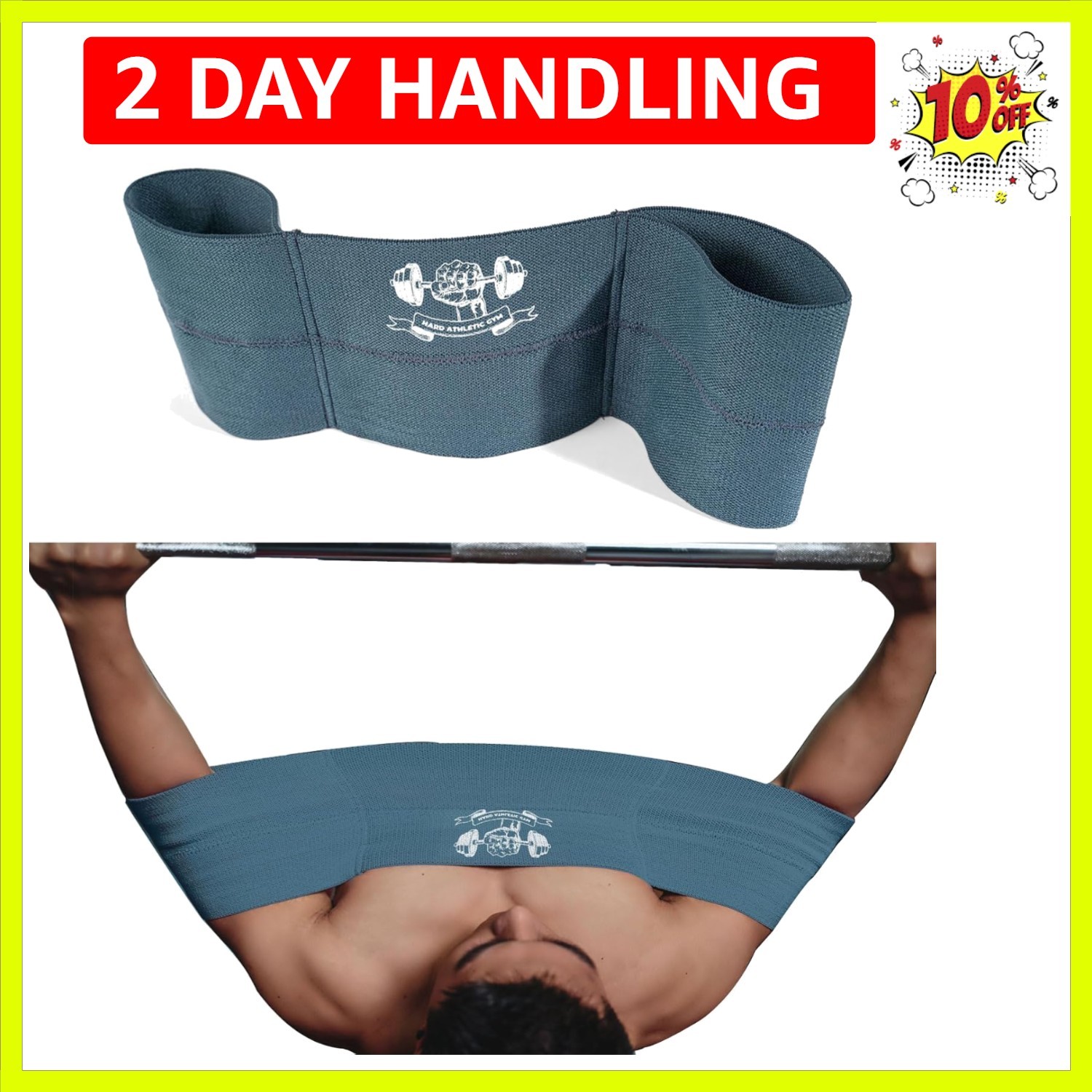 Bench Press Band Sling for Men and Women Power Weight Lifting Fitness Increas...