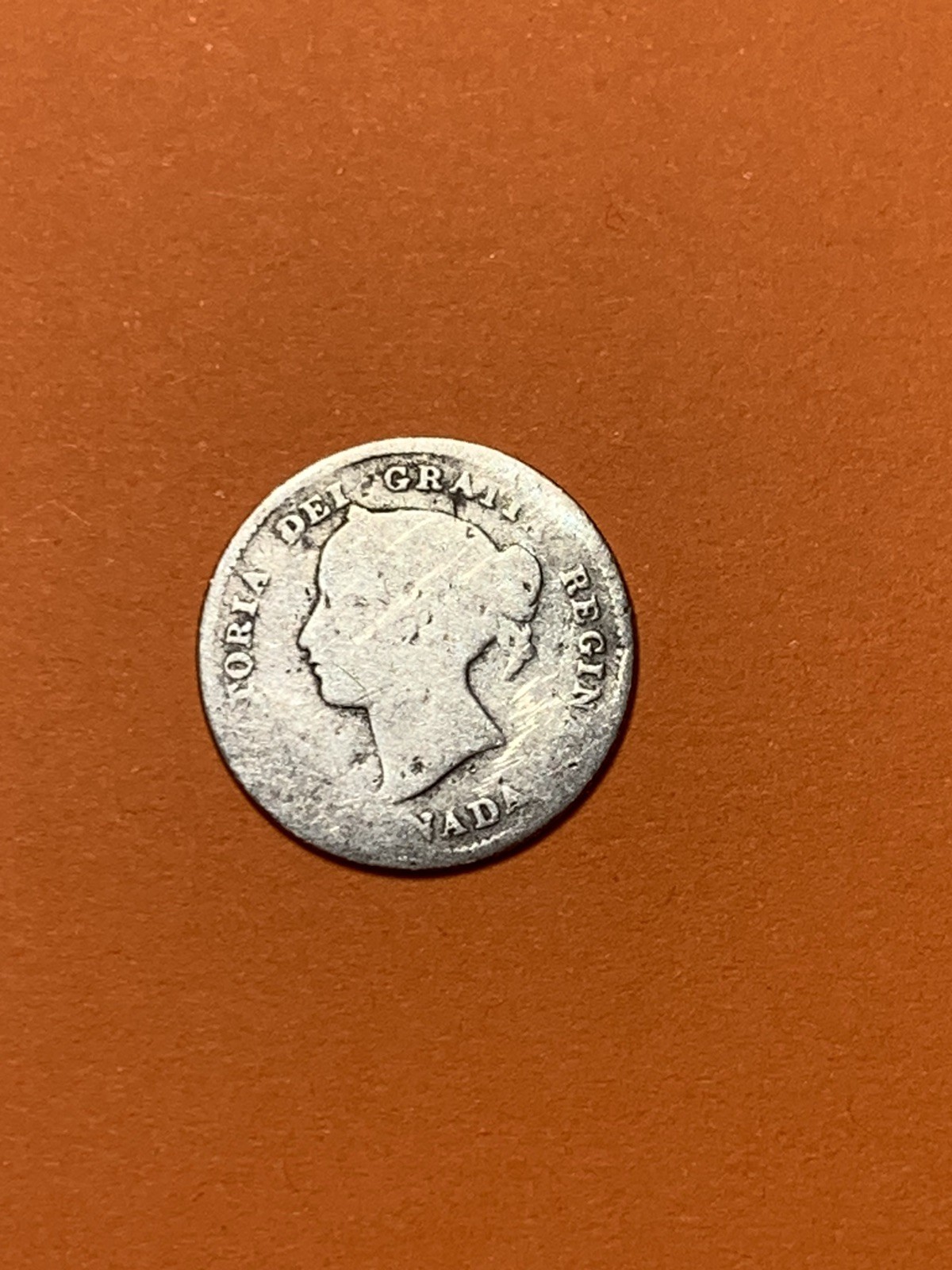 1874 H Canada Silver 5 Cents (A2574)