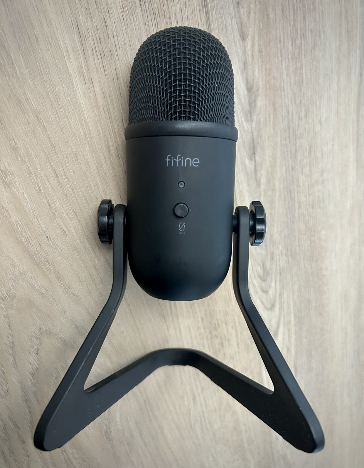 FIFINE K678 USB Podcast Microphone for Recording Streaming - Mic Only, No Wire