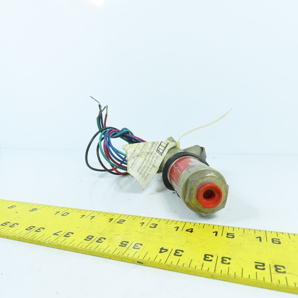 SOR Static-O-Ring 6AG-EF3 Pressure Switch 12-100 PSI